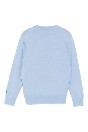 maglione in cotone azzurro SAINT BARTH KIDS | DOU000101616I